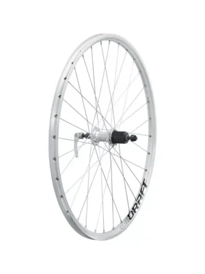 Horká Nabídka Kellys KLS DRAFT V-Brake R 26" zapletené zadní kolo, rychloupínák, stříbrné