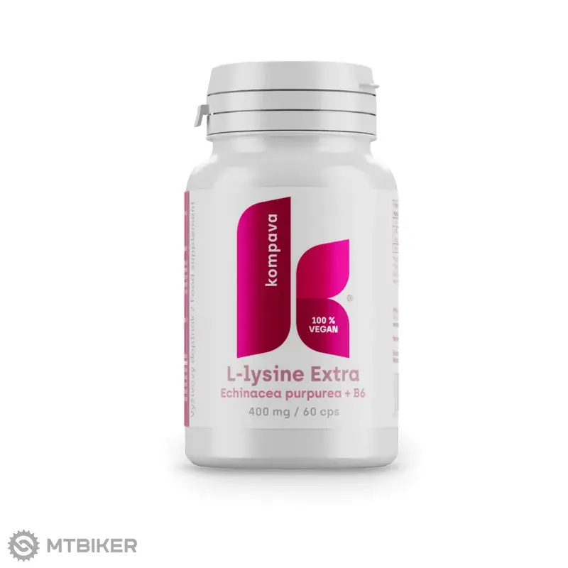 Omezená Nabídka Kompava L-lysin Extra 400 mg / 60 kapslí