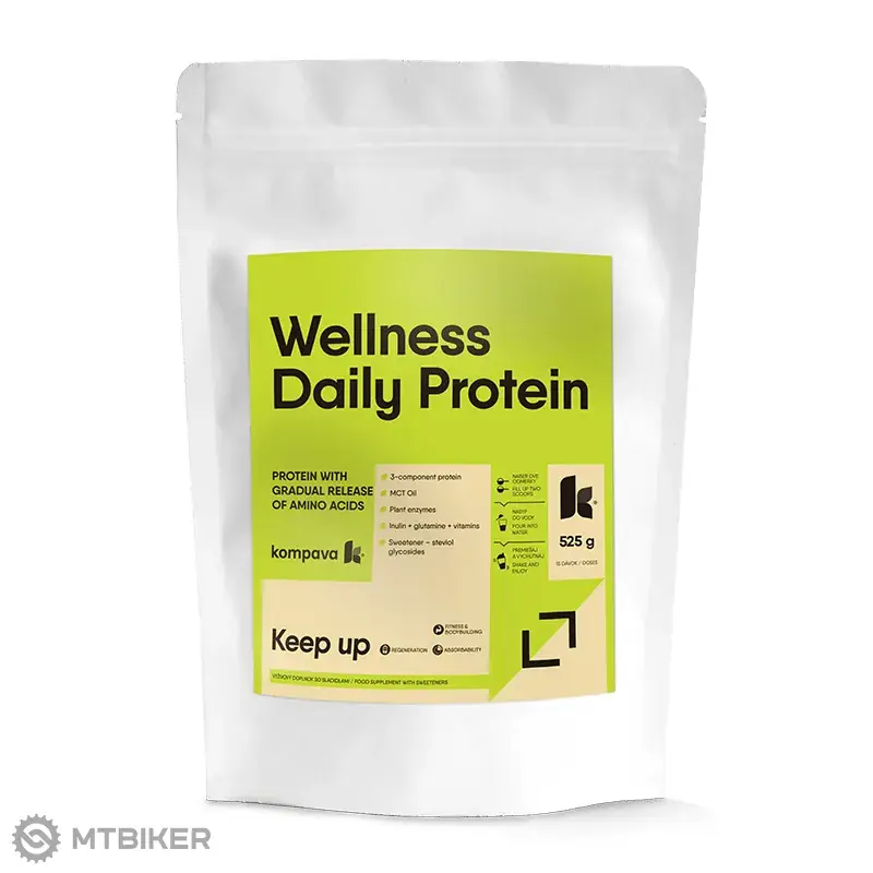 Nízká Cena Kompava Wellness Daily Protein 65 %, 525 g/15 dávek