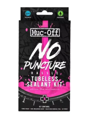 Nejprodávanější Muc-Off No Puncture Hassle tmel, 140 ml, sada