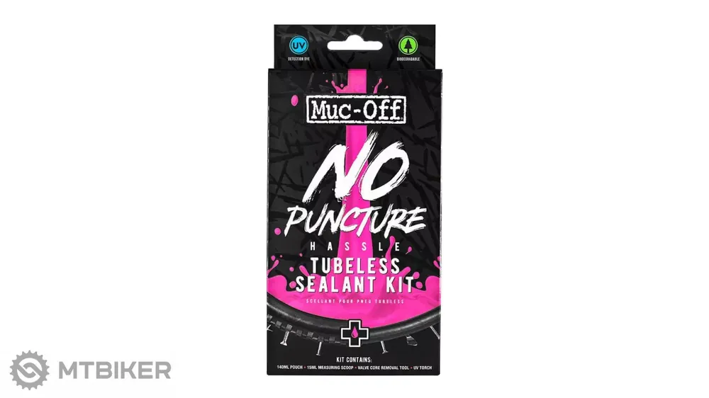 Nejprodávanější Muc-Off No Puncture Hassle tmel, 140 ml, sada