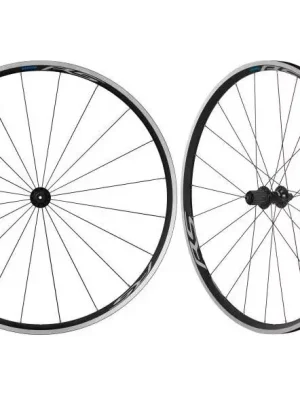 Výprodej Shimano WH-RS100 C24 28" sada kol, ráfkové brzdy, rychloupínák