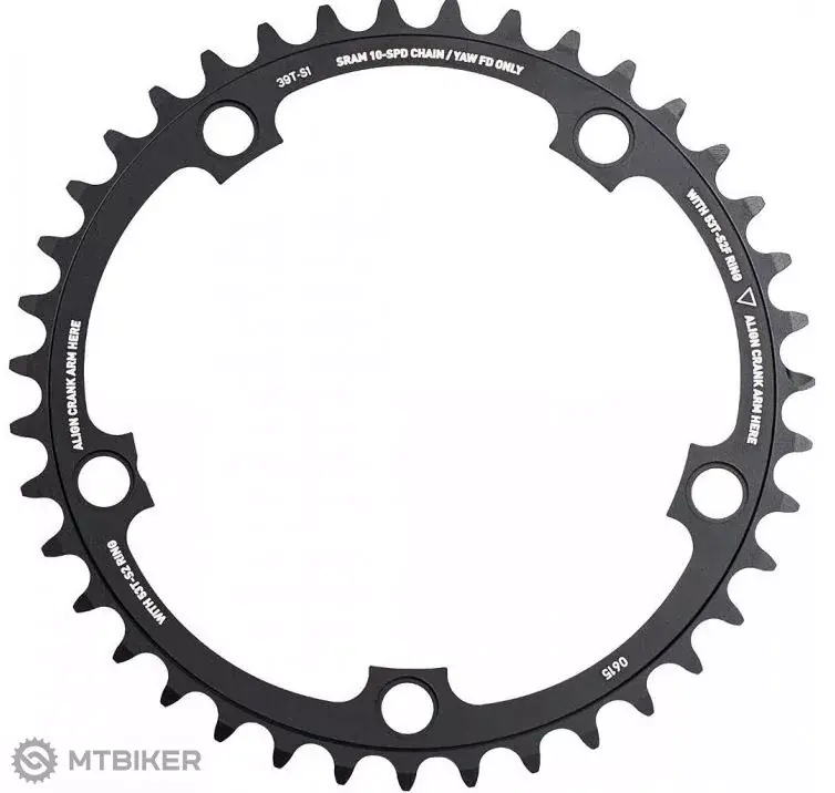 Horká Nabídka SRAM Red X-Glide převodník, 39T, 2x10
