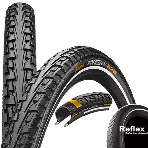 Akce Continental RIDE Tour Extra E-25 700x35C plášť, reflex, drát
