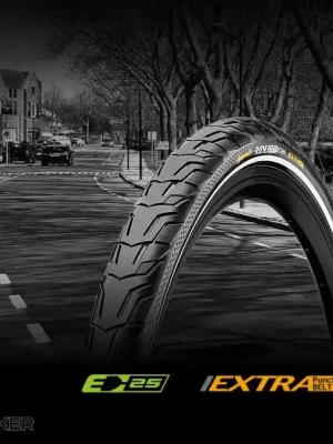 Continental RIDE City Extra Puncture Belt Reflex 37-622 (28x1 3/8x1 5/8) plášť, drát Nakupujte Hned