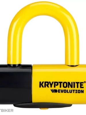 Expresní Doručení Kryptonite Evolution Disc zámek, 54 mm/14 mm, žlutá/černá