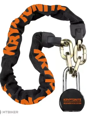 Kryptonite Messenger Chain & Moly řetězový zámek, 9.5 mm/1000 mm Akční Cena