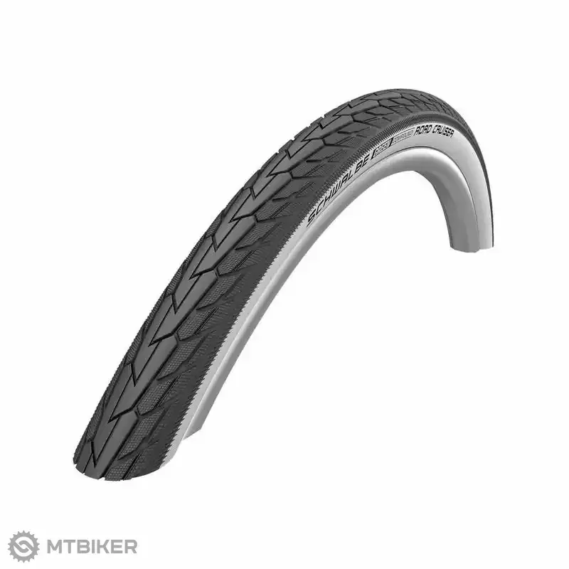 Nová Kolekce Schwalbe ROAD CRUISER 28x1.75" K-Guard Green plášť, drát, bílý bok/reflex