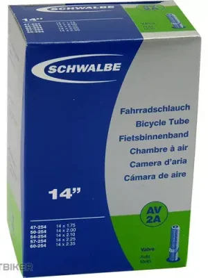 Bezpečná Platba Schwalbe duše 14x1,75-2,35" (47/60-254) AV 40mm