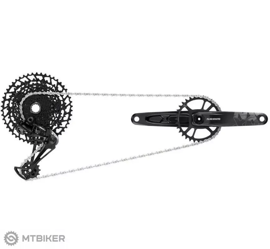 SRAM NX Eagle DUB Boost sada, kliky 175 mm, 32T, 11-50T, 1x12 Originální