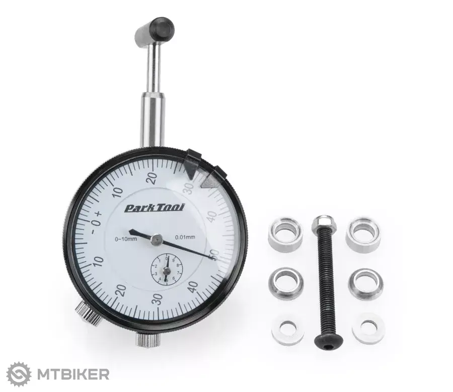 Autentický Park Tool PT-DT-3i-2 indikátor odchylky na měření rovnosti kotouče