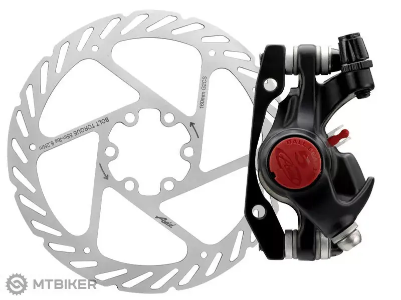 Avid kotoučová brzda AVID BB5 MTB Black, CPS přední/zadní (v balení 160mm G2CS kotouč, šrouby kotouče, CPS šrouby) Akční Nabídka