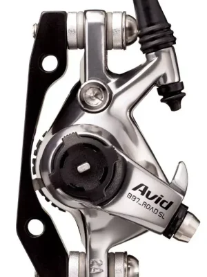 Avid BB7 Road SL Falcon Grey, CPS přední/zadní kotoučová brzda (v balení 140mm Centerline kotouč, Titanium) Víkendová Akce