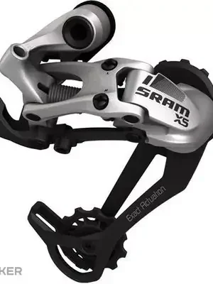 SRAM X-5 přehazovačka 3x9, střední vodítko hliníkové, stříbrná Finální Výprodej