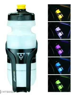 Ihned K Objednání Topeak iGLOW CAGE košík na láhev (s lahví 600 ml)