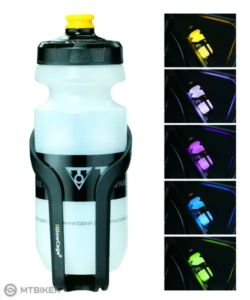 Ihned K Objednání Topeak iGLOW CAGE košík na láhev (s lahví 600 ml)