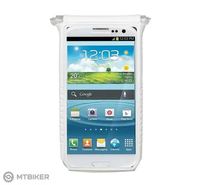 Levný Topeak pouzdro SMART PHONE DRY BAG 4 (3" - 4") bílé