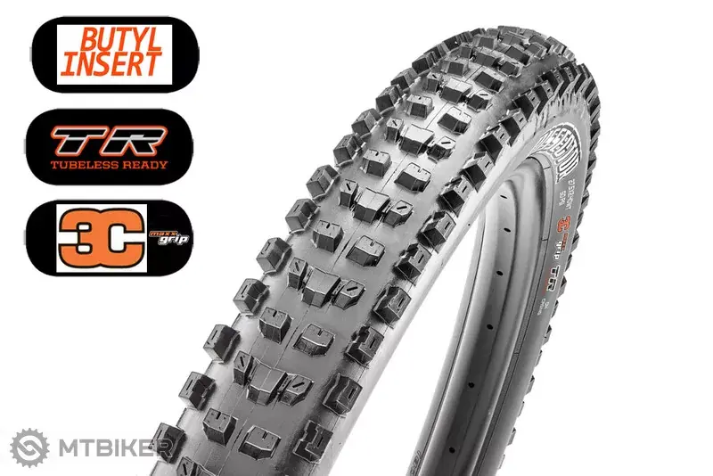 Vrácení Zdarma Maxxis Dissector 27.5x2.40" WT DH 3C MaxxGrip plášť, TR, kevlar