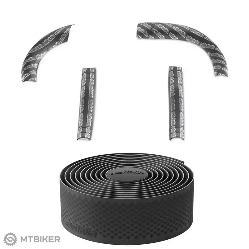 Nejlepší Cena Selle Italia Shock Absorber Kit výstelka + omotávka, 2.5 mm, černá