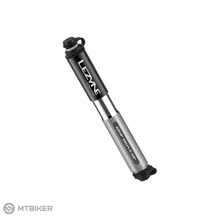 Lezyne Grip Drive HP S minipumpa, stříbrná Vysoce Kvalitní