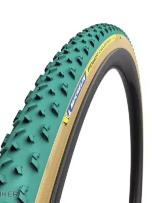 Levný Michelin POWER CYCLOCROSS MUD 700x33C galuska, kevlar, modrá/hnědá