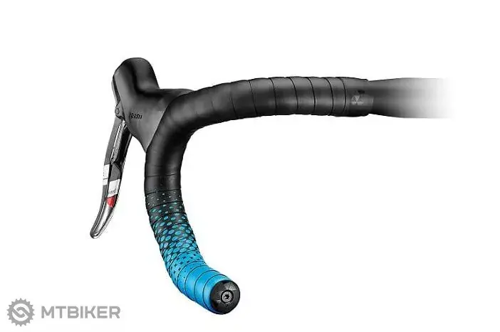 Finální Výprodej CICLOVATION Leather Touch Fusion omotávka, 3.5 mm, černá/modrá