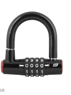 FORCE Mini zámek podkova 9 cm/8,7 cm, černá Vysoce Kvalitní