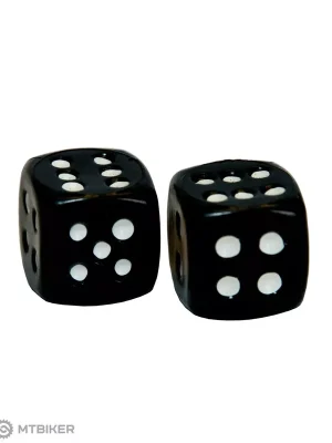 Weldtite čepička na autoventil, 2 ks, black dice Výhodná Nabídka