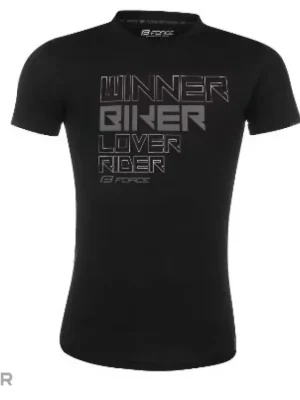FORCE Winner tričko, černá Sleva