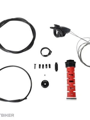Must-Have RockShox upgrade kit zavírání vidlice - OneLoc vpravo/nahoru, vlevo/dolů 10mm MCRL Damper Push to Lock