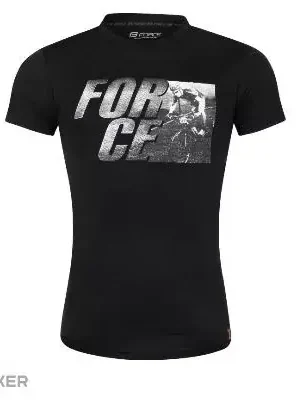 FORCE Spirit tričko, černá Výhodná Nabídka