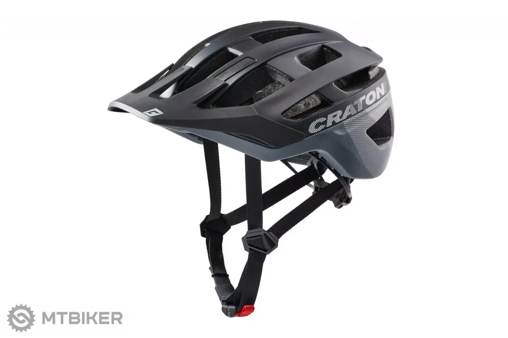 Vysoce Kvalitní CRATONI AllRace přilba, black/grey matt