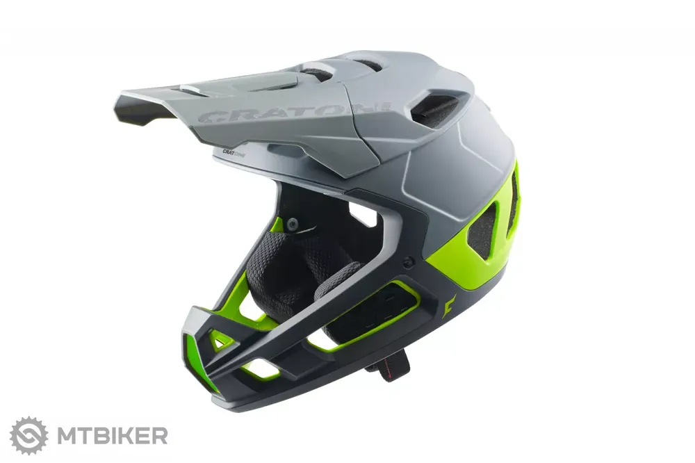 CRATONI Interceptor 2.0 přilba, grey/lime matt Pouze Dnes