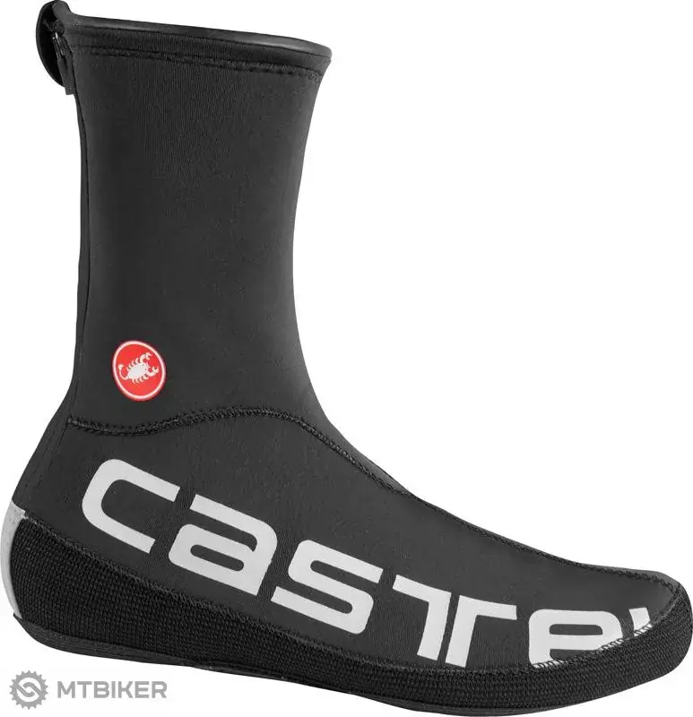 Castelli Diluvio Unlimited návleky na tretry, černá reflex Přímo Od Výrobce