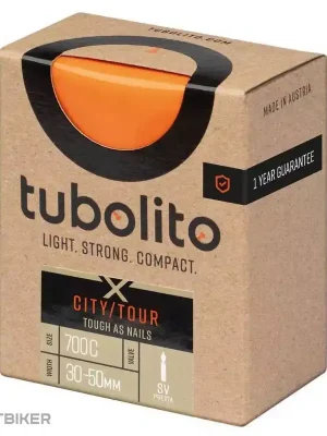 Výhodná Nabídka Tubolito X-TUBO CITY/TOUR 700x30-50C duše, galuskový ventil 42 mm