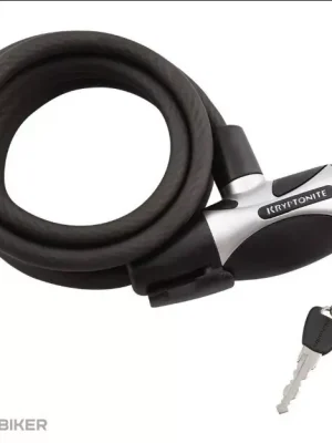 Sleva Kryptonite KRYPTOFLEX 1018 lankový zámek na klíč, 10mm/1800 mm
