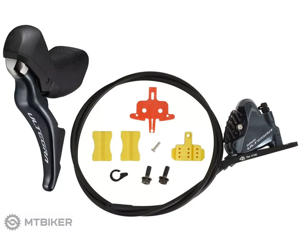 Akční Cena Shimano ST-R8025 levá řadicí a hydraulická brzdová páka s třmenem BR-R8070 2x11