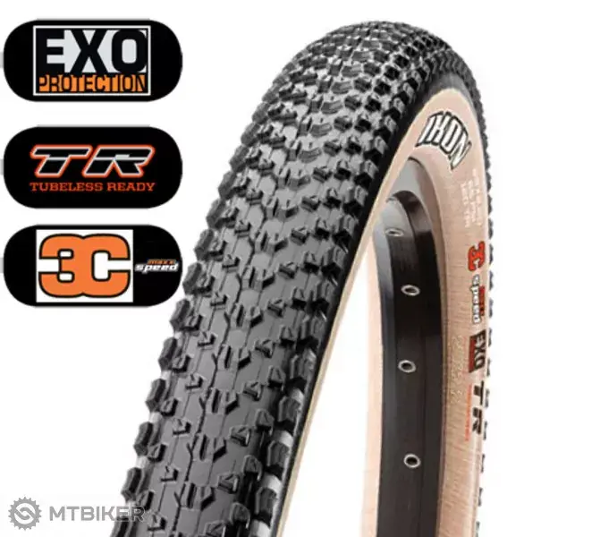 Maxxis Ikon 29x2.20" EXO Protection 3C plášť, TR, kevlar, tanwall Akční Nabídka