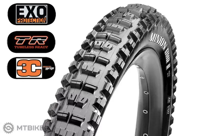 Expresní Doručení Maxxis Minion DHR II 29x2,40" WT EXO 3C Maxx Grip plášť, TR, kevlar