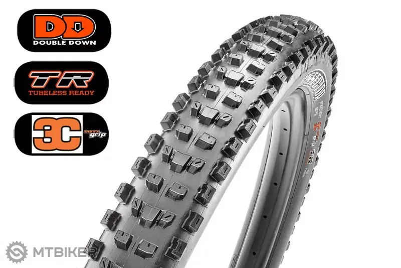 Maxxis Dissector 27.5x2.40" WT DD 3C MaxxGrip plášť, TR, kevlar Aktuální
