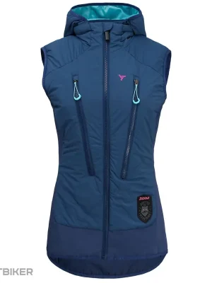 Super Cena SILVINI Polara dámská vesta, navy/turquoise