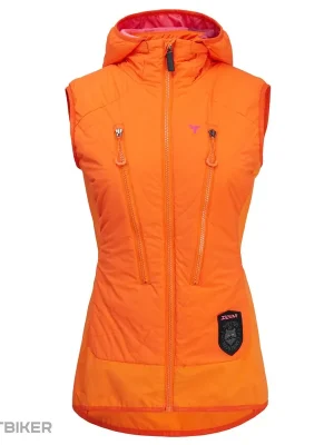 Poslední Šance SILVINI Polara dámská vesta, orange/pink