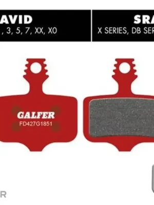 Oblíbený Galfer FD427 G1851 Advanced brzdové destičky, organické