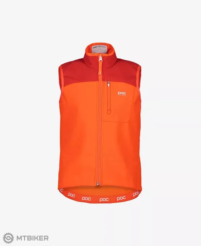 Top Prodej POC Race Vest Jr. Fluorescent dětská vesta, oranžová