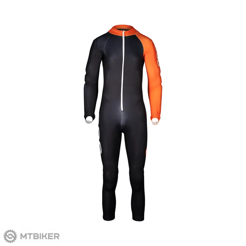 Super Cena POC Skin GS JR dětská kombinéza, uranium black/zink orange