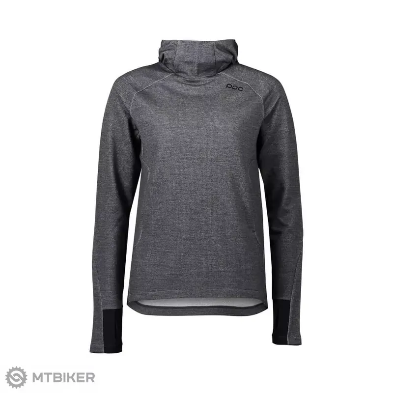 POC Merino Hood dámská mikina, sylvanite grey melange Sezónní Sleva