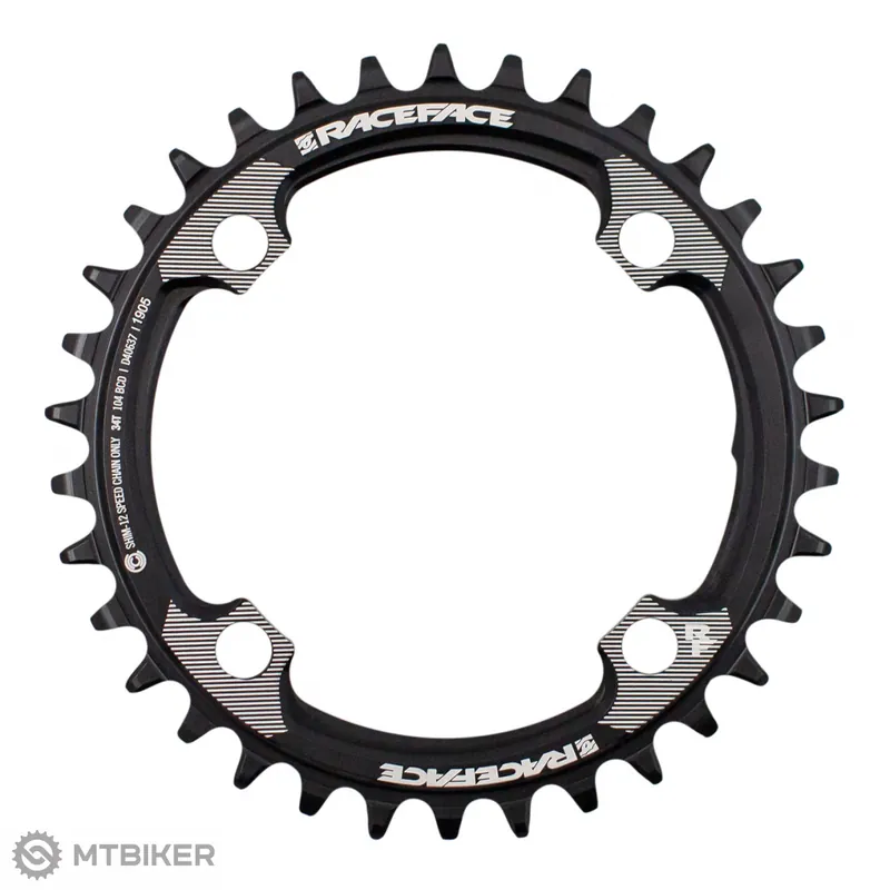 Race Face BCD104 Shimano převodník, 1x12 Nová Kolekce