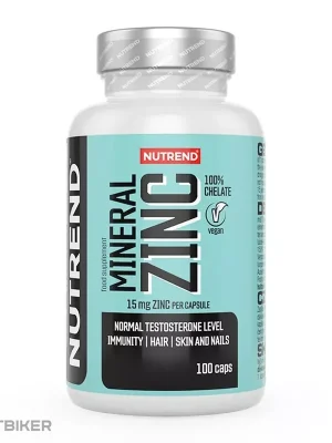 Bezpečná Platba NUTREND MINERAL ZINC 100% CHELATE, 100 kapslí