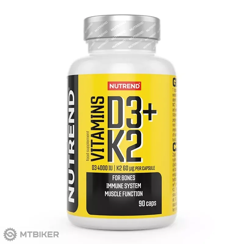 Speciální Cena NUTREND VITAMINS D3+K2, 90 kapslí