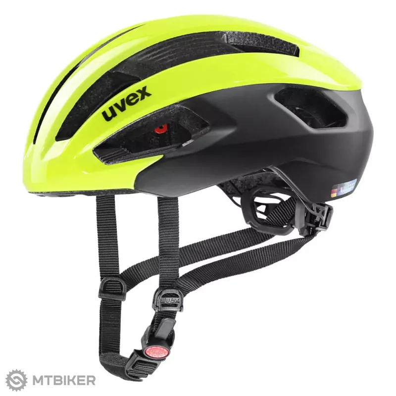 uvex Rise CC přilba, neon yellow/black mat Nízká Cena